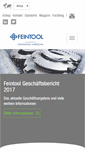 Mobile Screenshot of feintool.com